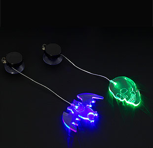 Gruselige Fensterdeko!