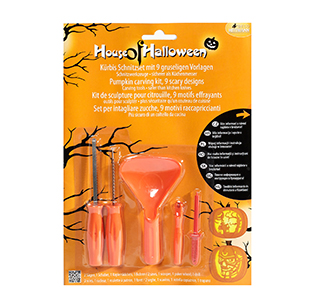 Mini-Krbis Schnitzset, 6-tlg.