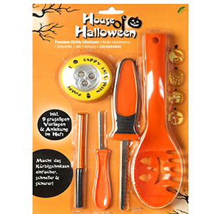 Deluxe Krbis-Schnitzset, 14-tlg.